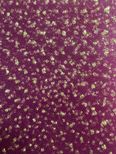 Enhanced Sparkle Tulle - 54-inches Wide Wine/Gold